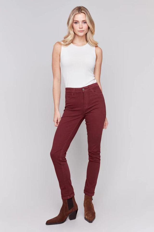 Cabernet Twill Jeans Product Image