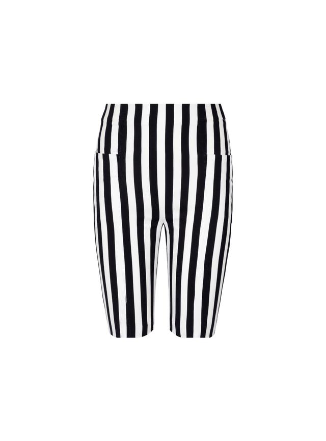 Striped crepe shorts Product Image