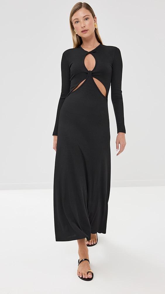 Christopher Esber Open Twist Anglaise Dress | Shopbop Product Image