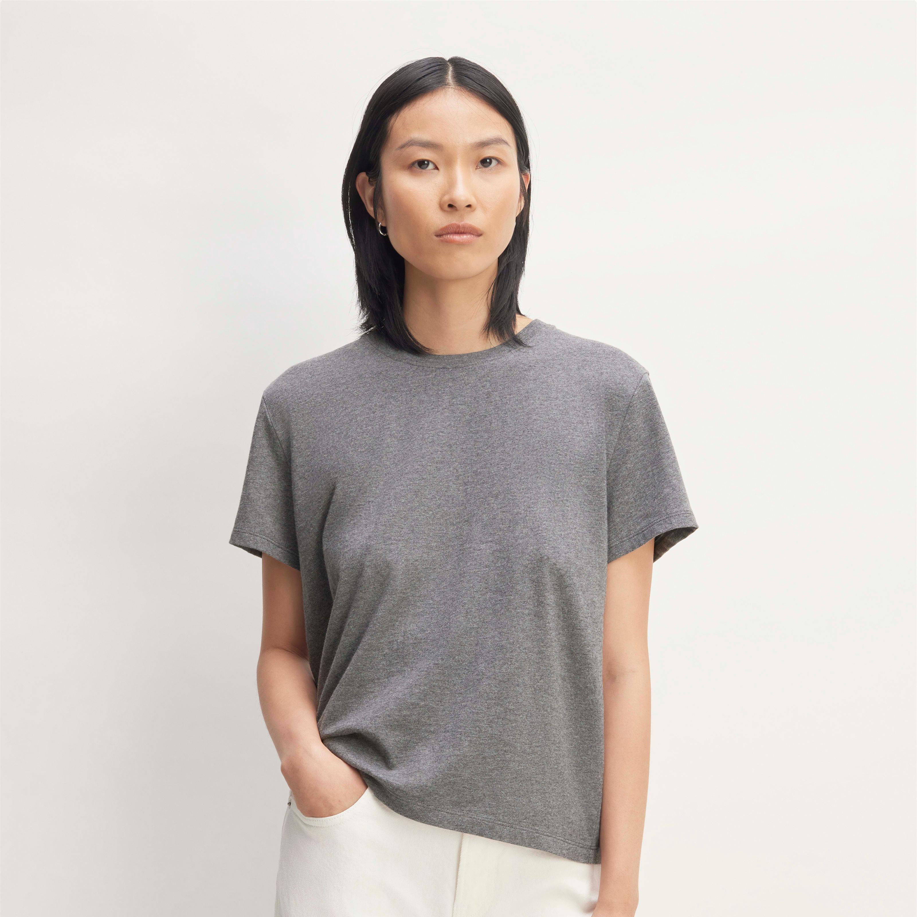 The Box-Cut Tee in Essential Cotton Product Image