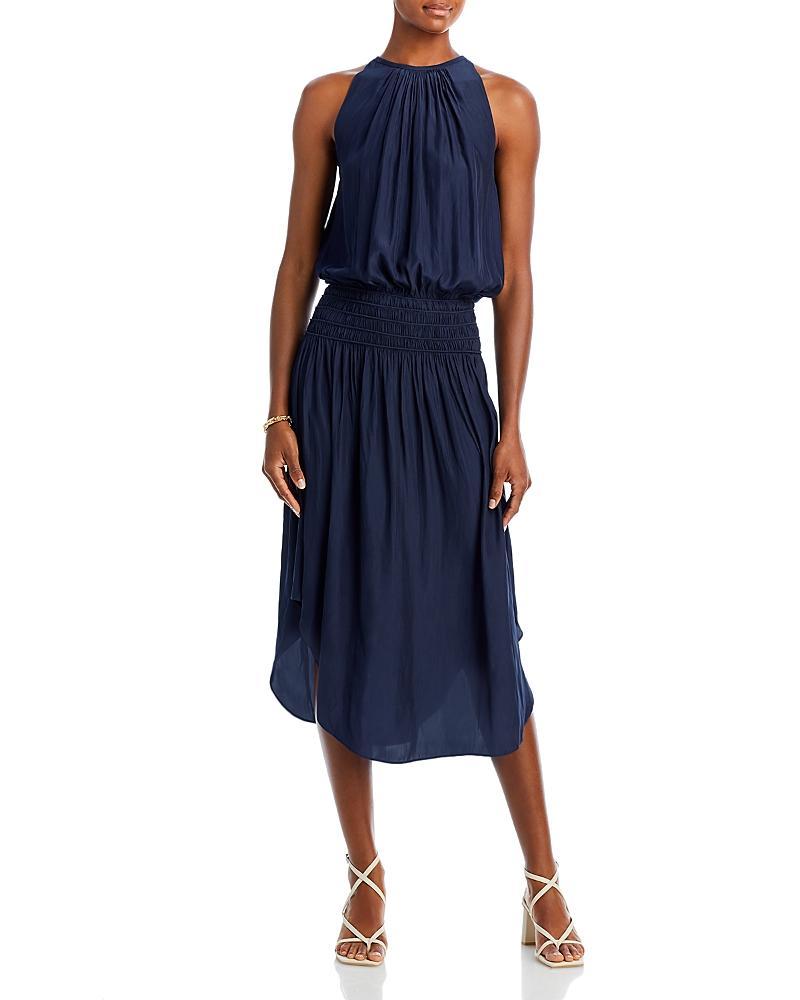 Womens Audrey Blouson Midi-Dress Product Image