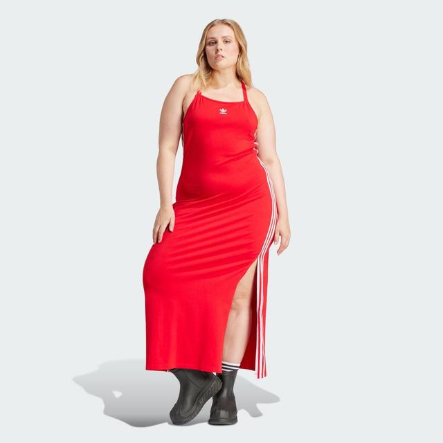 adidas 3 S DRESS MAXI Black 4X Womens Product Image