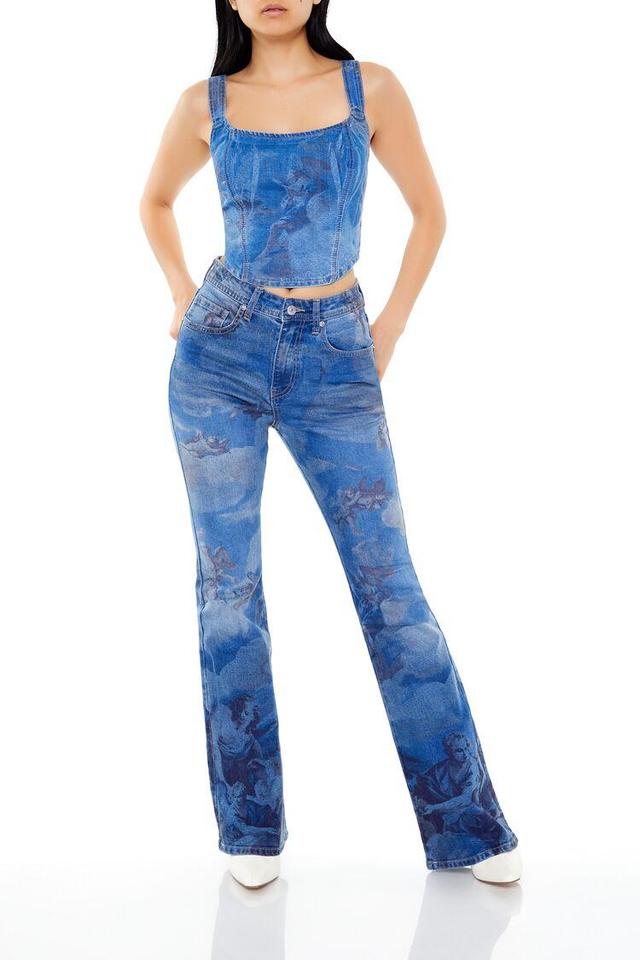 Angel High-Rise Flare Jeans | Forever 21 Product Image