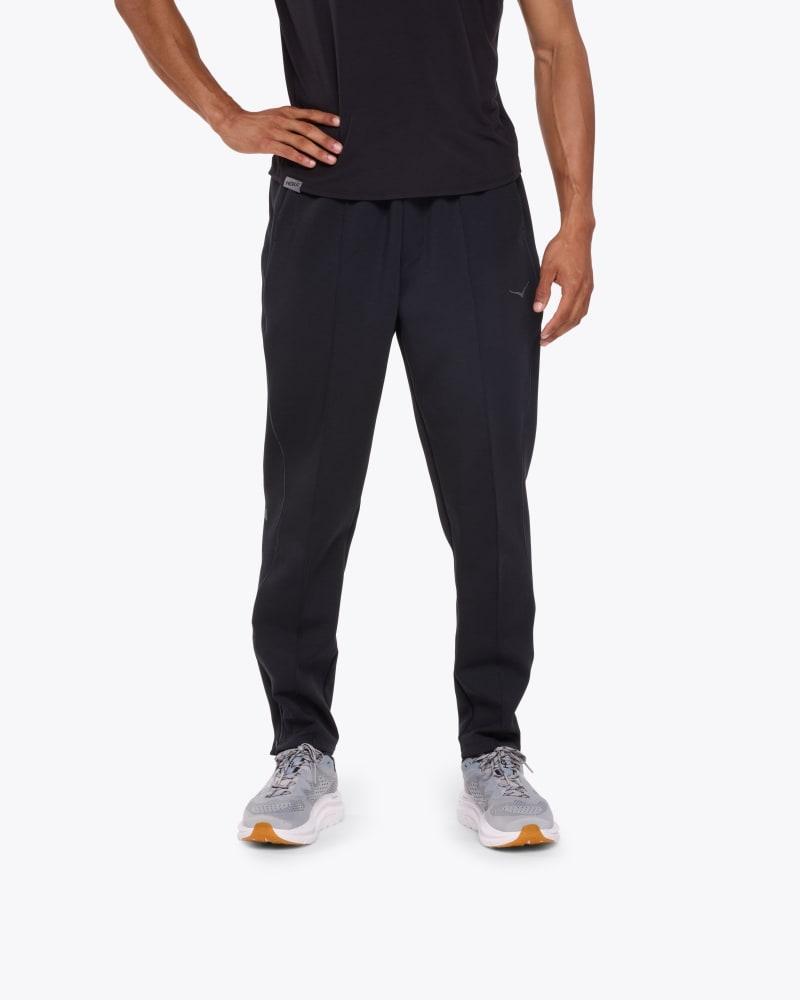 HOKA Mens Kaitoro Knit Pant in Black, Size XL Product Image