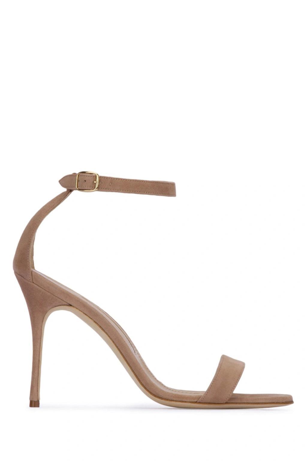 MANOLO BLAHNIK Scarpe Con Tacco-41 Nd  Female In Brown Product Image