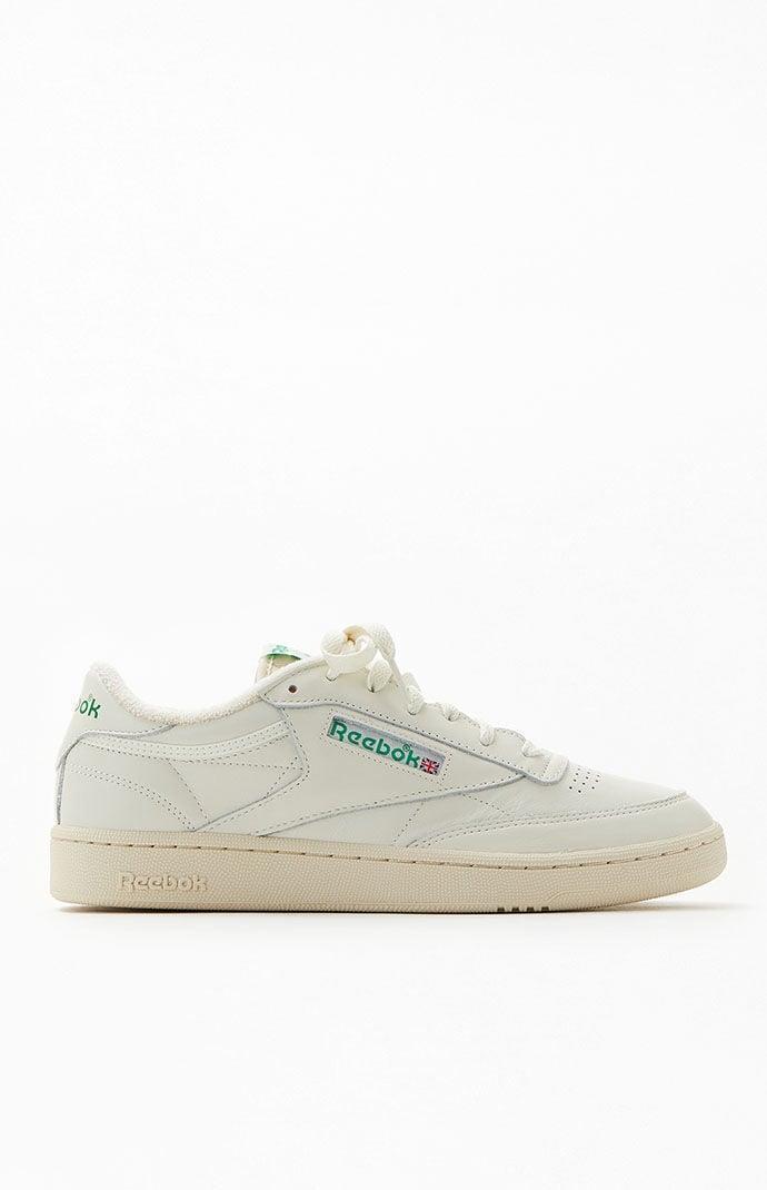 Reebok Mens Reebok Club C 85 Vintage - Mens Shoes Green/White Product Image