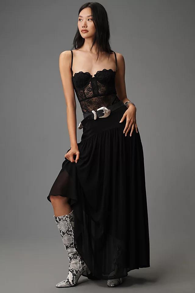 Hutch Drop-Waist Maxi Skirt Product Image