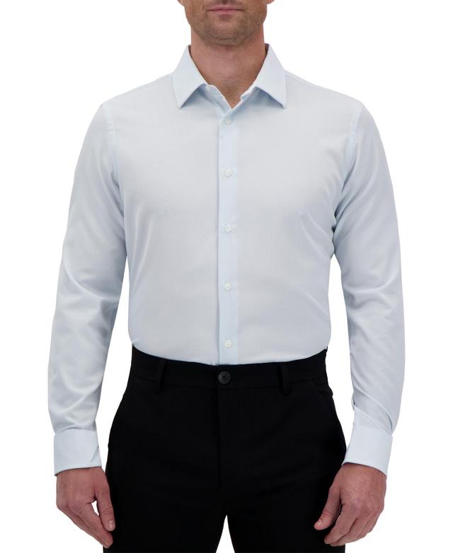 Report Collection Mens Slim-Fit Motif-Print Dress Shirt Product Image