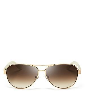 kate spade new york dalia2 58mm aviator sunglasses Product Image