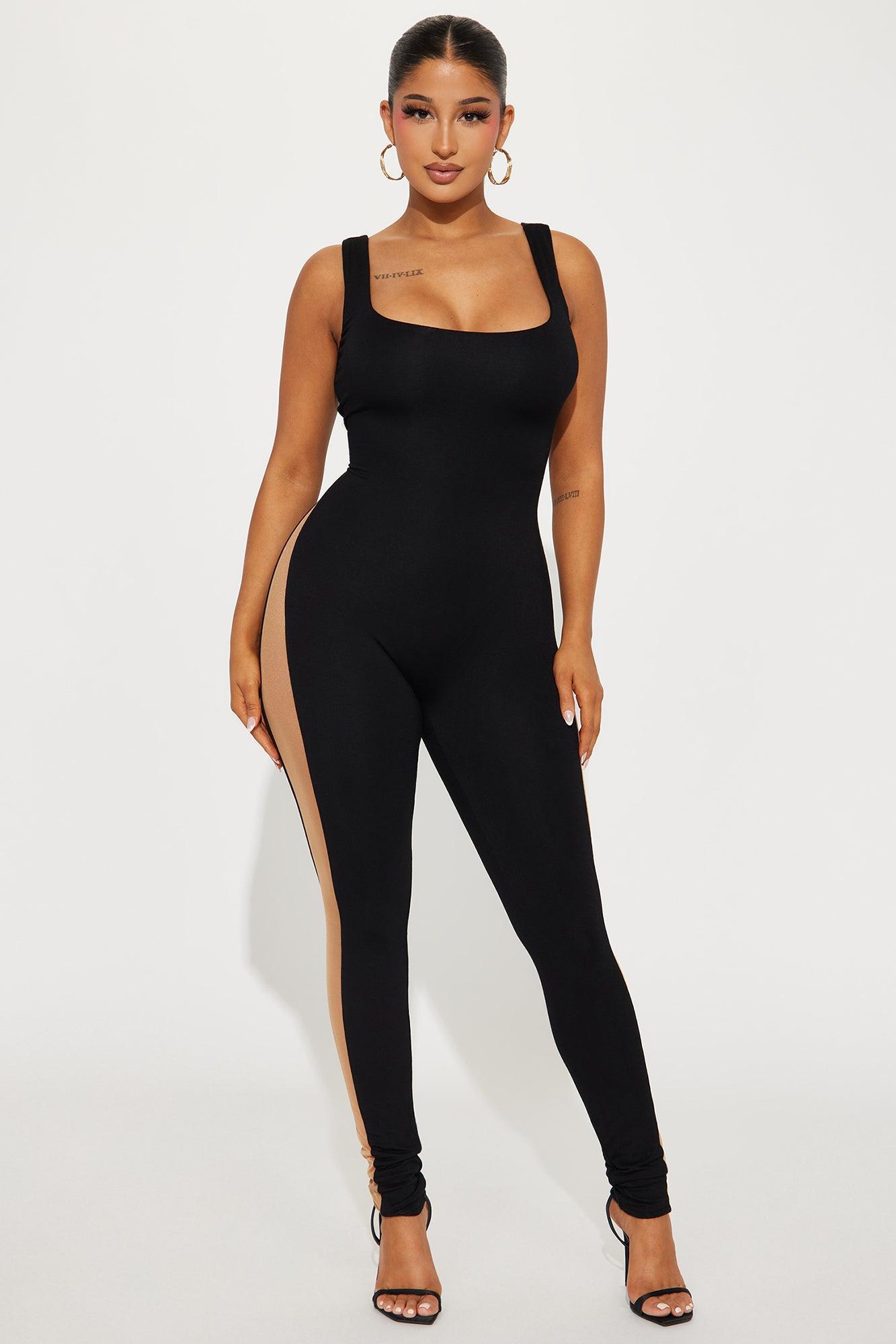 Take The Lead Jumpsuit - Black Product Image