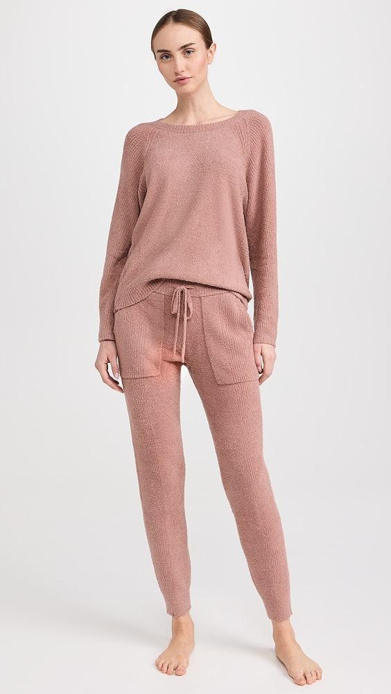 Barefoot Dreams CozyChic Lite Rib Blocked Pants | Shopbop Product Image