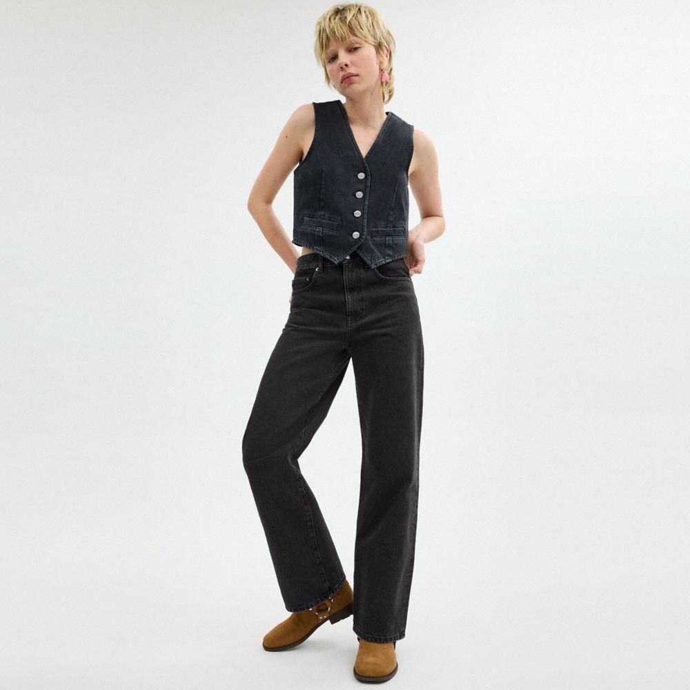 Loose Fit Jeans In Organic Cotton Product Image