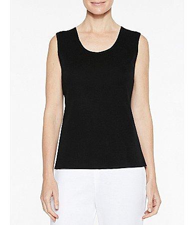 Ming Wang Scoop Neck Sweater Tank Product Image