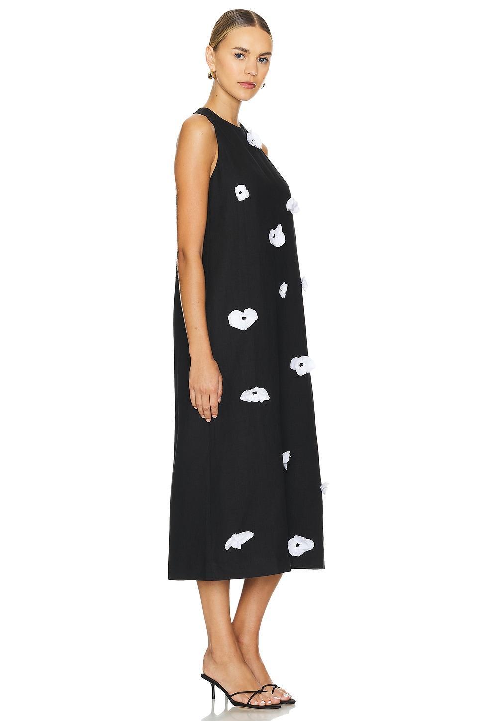 Bloom Maxi Linen Dress Sleeper Product Image