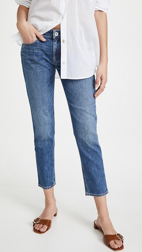 rag & bone Dre Low Rise Slim Boyfriend Jeans | Shopbop Product Image