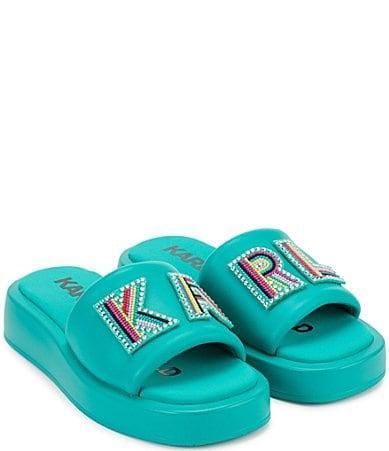 Karl Lagerfeld Paris Opal Platform Slide Sandal Product Image