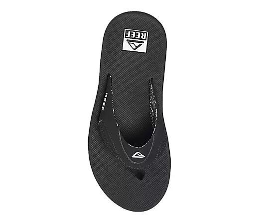 Womens Reef Fanning Sandal - Gray / Purple Product Image