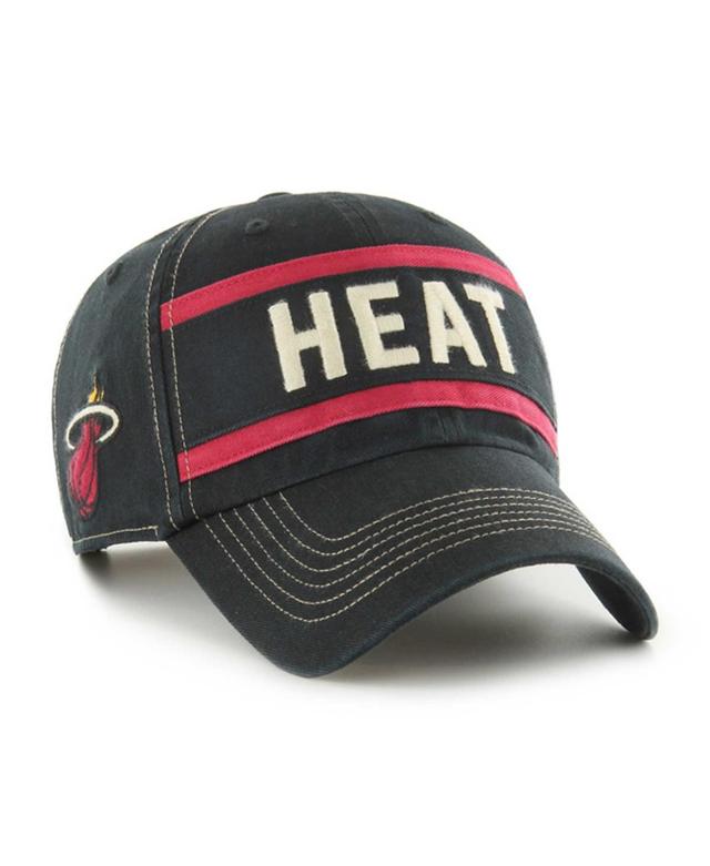 Mens 47 Miami Heat Quick Snap Clean Up Adjustable Hat Product Image