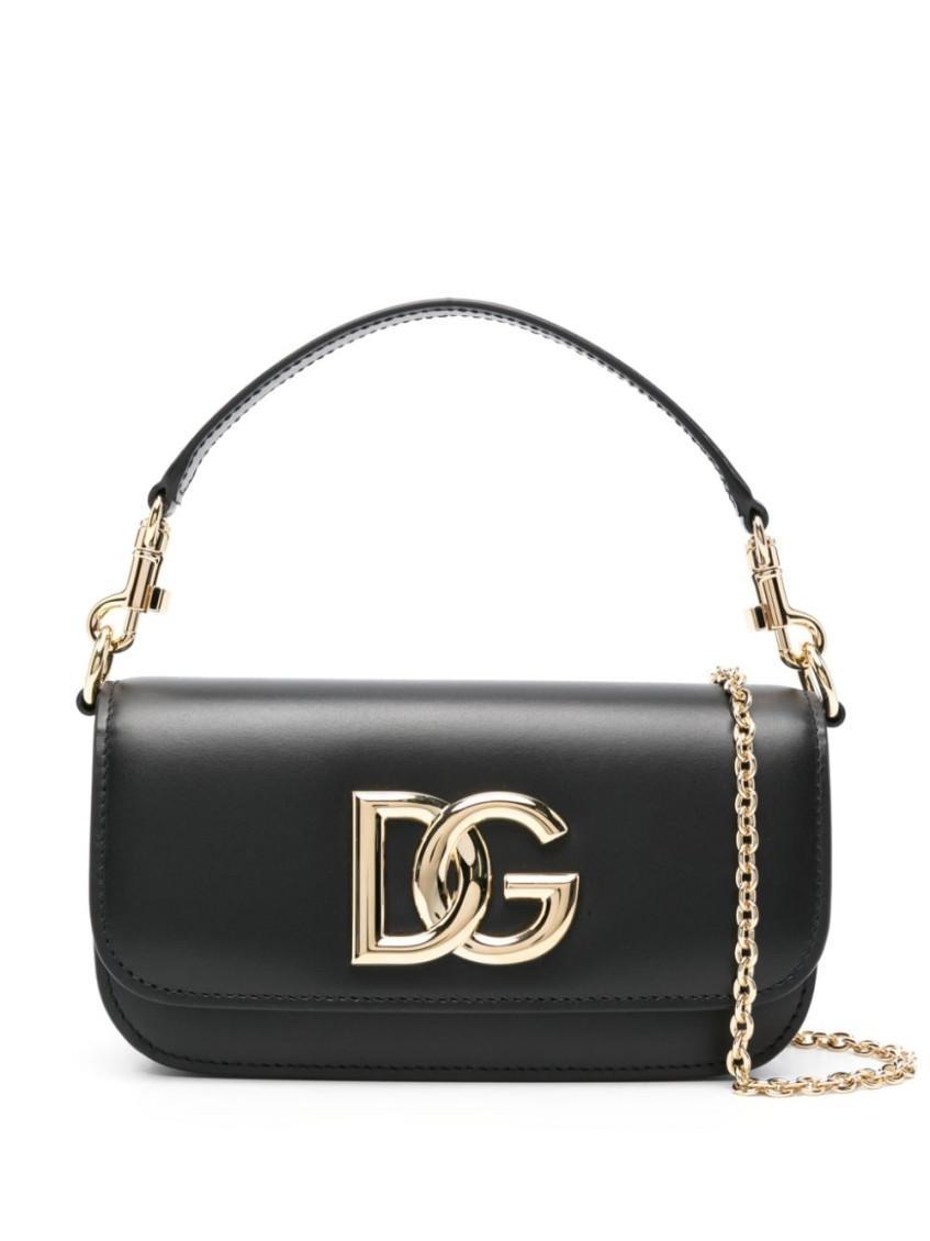 3.5 Leather Crossbody Bag In Black Product Image