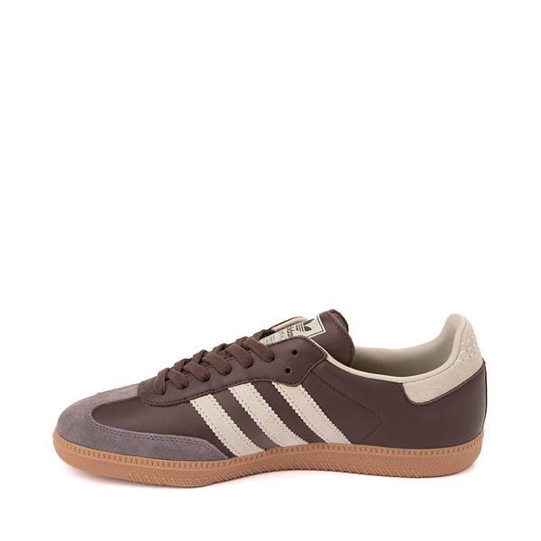 adidas Originals Mens Samba - Shoes Brown/Gold Metallic/Putty Grey Product Image