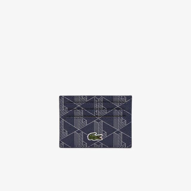 The Blend Monogram Print Card Holder Product Image