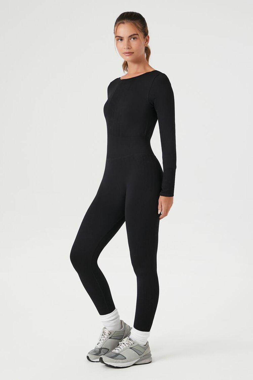 Active Seamless Scoop-Back Jumpsuit | Forever 21 Product Image