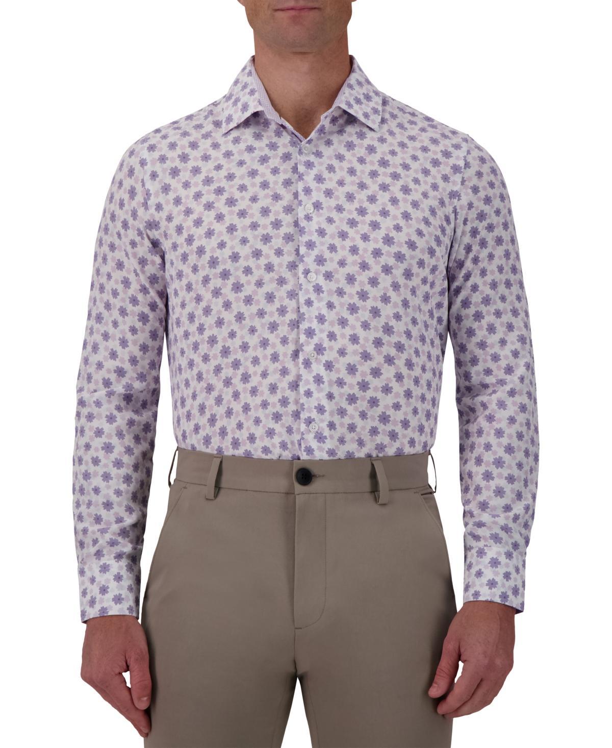 Report Collection Mens Slim-Fit Floral-Print Shirt Product Image