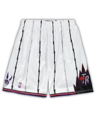 Mens Mitchell Ness White Toronto Raptors Big Tall Hardwood Classics Team Swingman Shorts Product Image