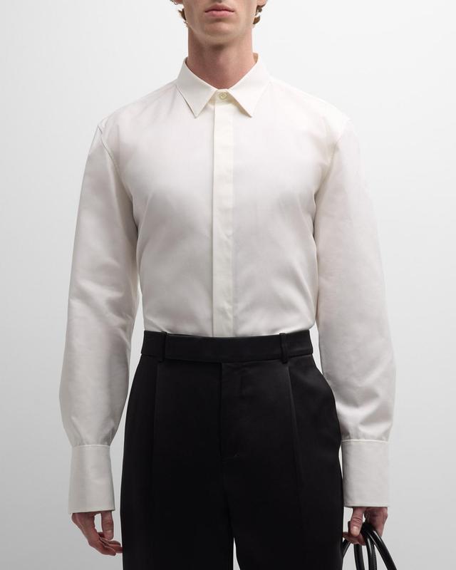 Mens Stiff Poplin Dress Shirt Product Image