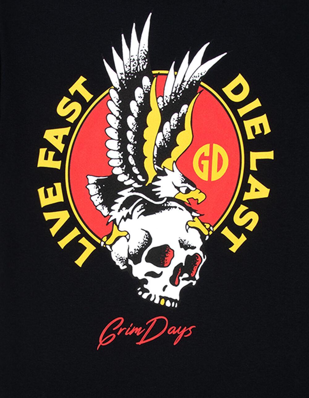 GRIM DAYS Live Fast Mens Tee Product Image