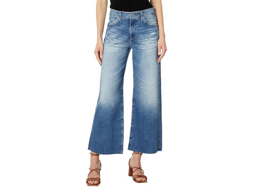 AG Jeans Saige High Rise Straight Wide Leg Jean in Enigma (Enigma) Women's Jeans Product Image