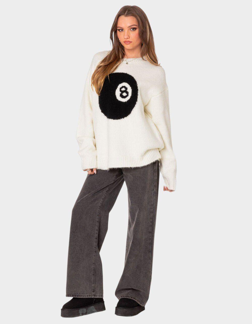 EDIKTED Magic 8 Oversized Chunky Knit Sweater Product Image