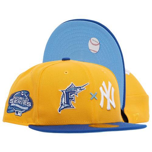 New Era Mens New Era Marlins x Yankees 2T Fit Cap - Mens Product Image