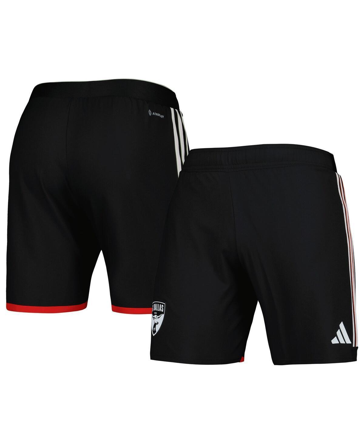 Mens adidas Black FC Dallas 2023 Away AEROREADY Authentic Shorts Product Image