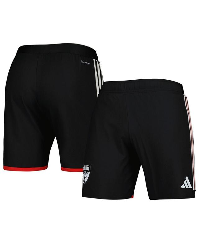 Mens adidas Black FC Dallas 2023 Away AEROREADY Authentic Shorts Product Image