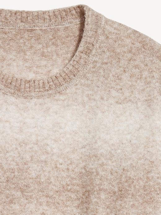 Cozy Crew-Neck Ombré Sweater Product Image