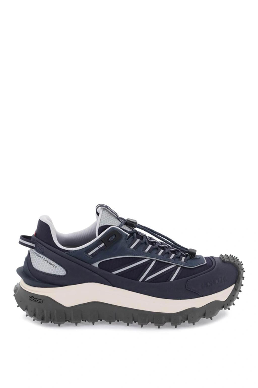 MONCLER Trailgrip Sneakers In Blue Product Image