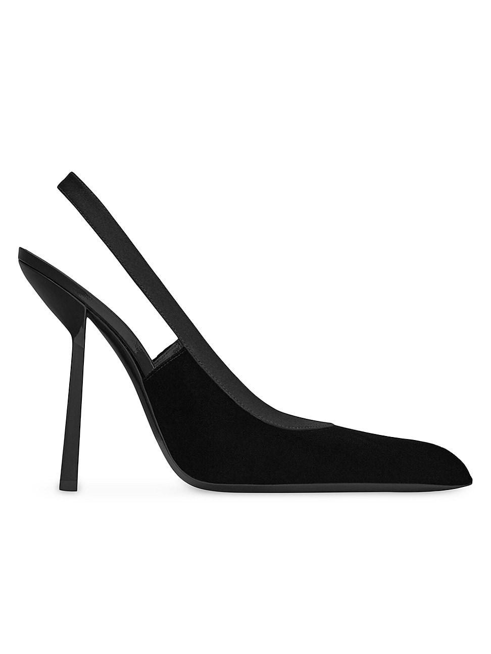 Womens Victoire Slingback Pumps In Velvet Product Image