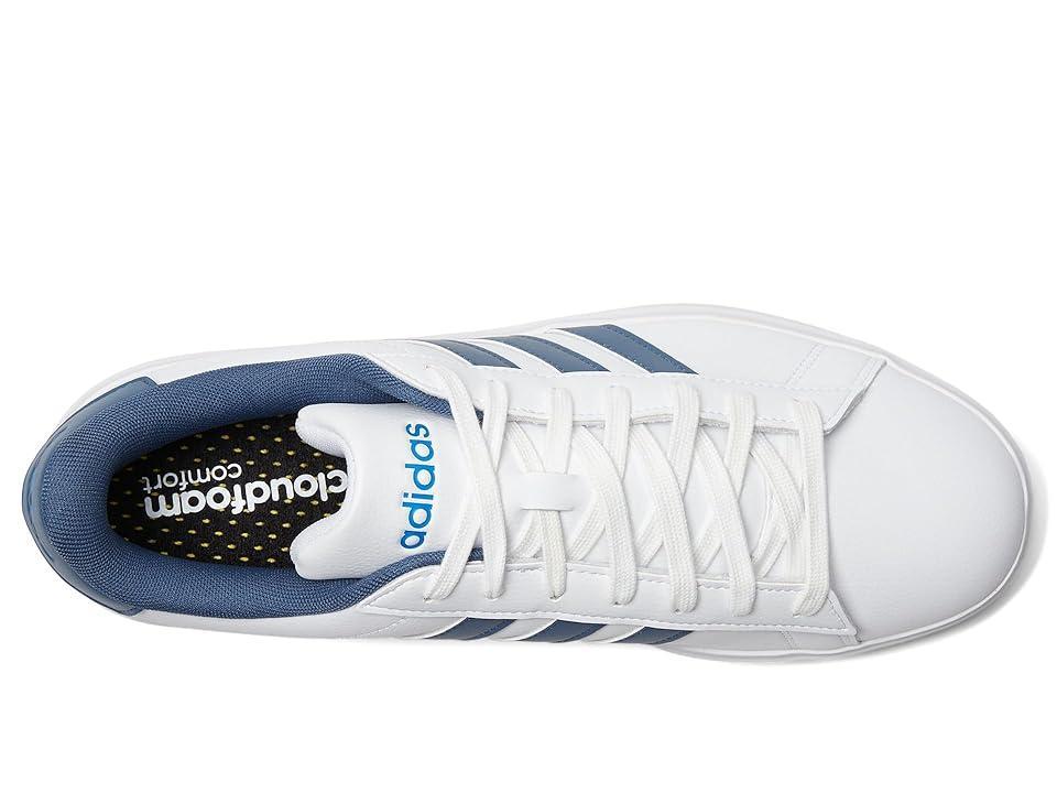 adidas Grand Court 2.0 (White/Preloved Ink/Bright Royal) Men's Shoes Product Image