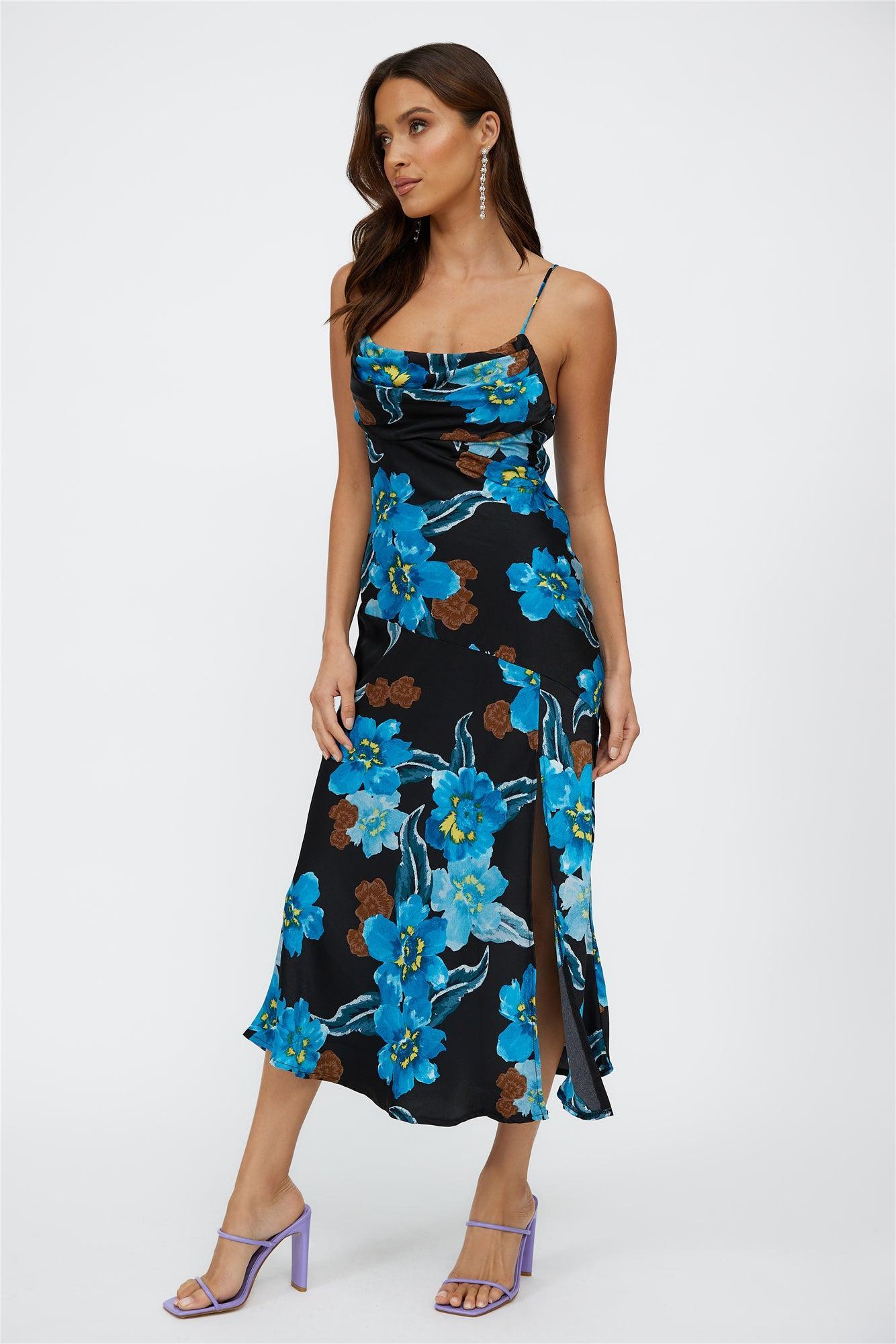 Lucy Loves Midi Dress Blue product image