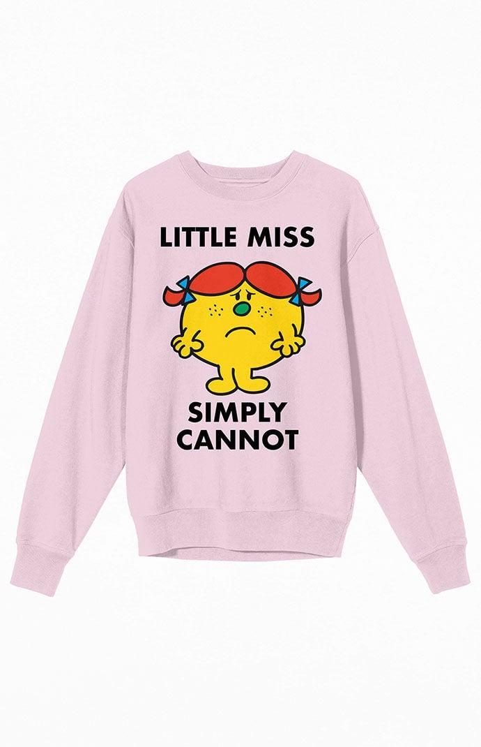 Women's Little Miss Simply Cannot Crew Neck Sweatshirt Product Image