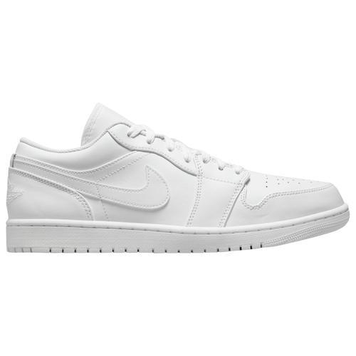 Jordan Mens Air 1 Low - Shoes White/White/White Product Image