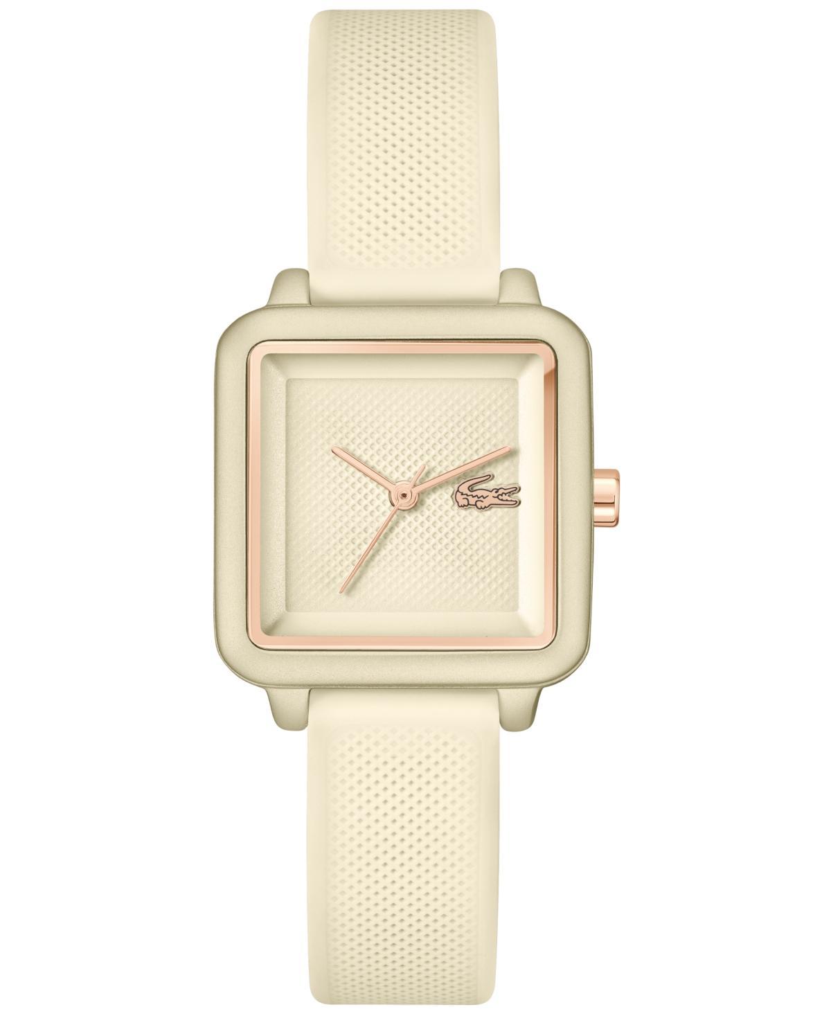 Lacoste Womens 12.12 Flow Quartz Analog Champagne Silicone Strap Watch Product Image