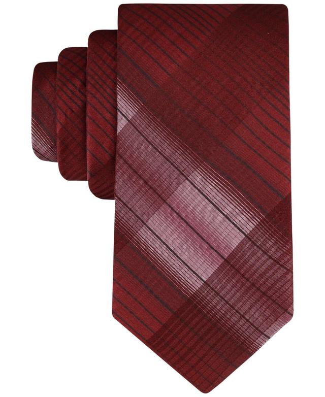 Calvin Klein Mens Carlin Shaded Grid Tie Product Image