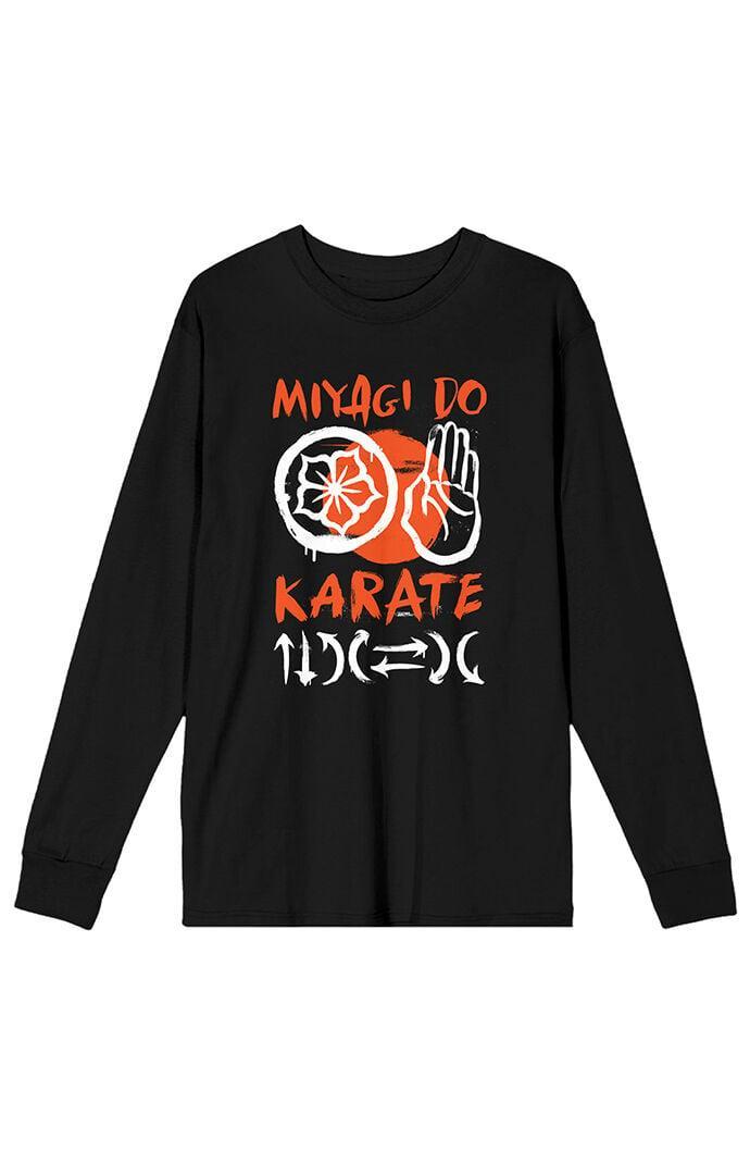 Mens Cobra Kai Miyagi Do Karate Long Sleeve T-Shirt Product Image