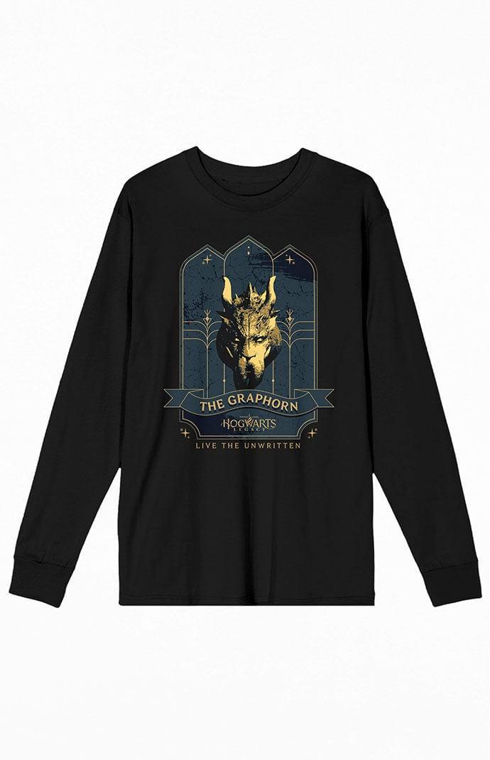 Men's Hogwarts Legacy Graphorn Long Sleeve T-Shirt Product Image