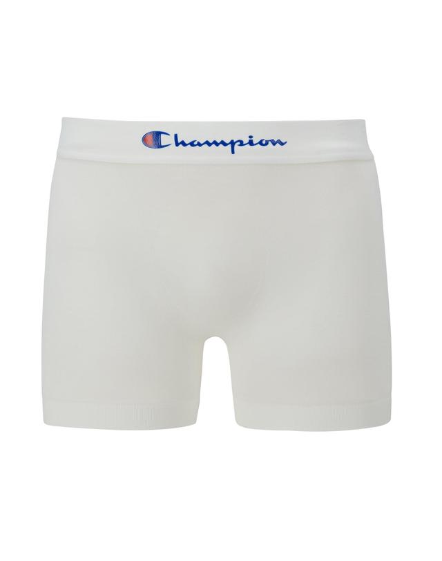 Champion Mens Seamless Boxer Briefs, Moisture Wicking, White L Product Image