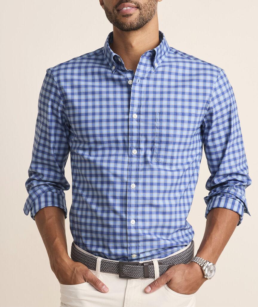 On-The-Go brrrº Plaid Shirt Product Image