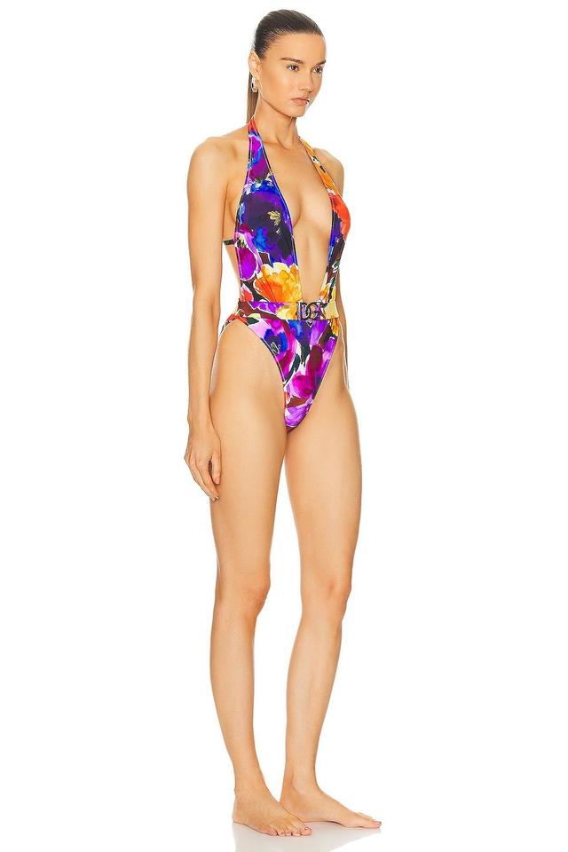 Dolce & Gabbana One Piece Swimsuit Purple. (also in 1, 2, 4). Product Image