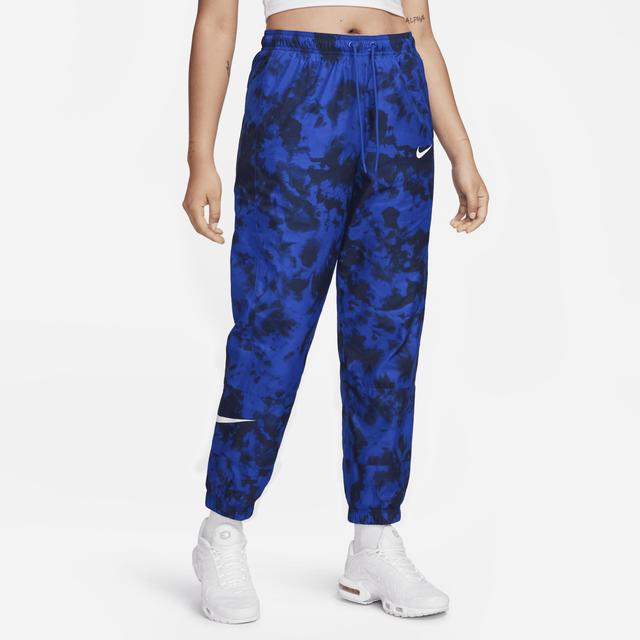 Nike Womens Blue Usmnt Essential Tie-Dye Joggers Product Image